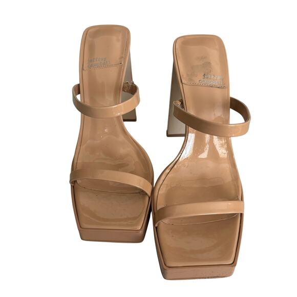 Jeffrey Campbell Hustler Heels Nude Patent Platform Heels Women’s size 9 - Picture 9 of 12